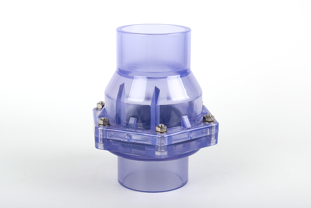 准格尔透明翻板式止回阀